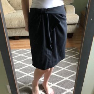 Black dress skirt